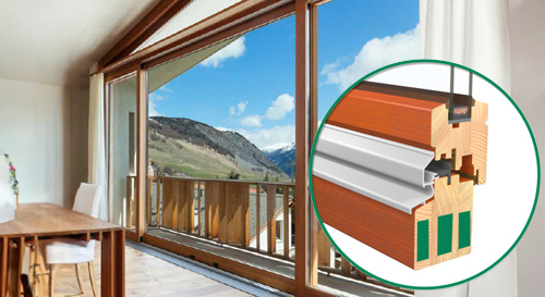 Holzfenster Detailbild EGE IV 68