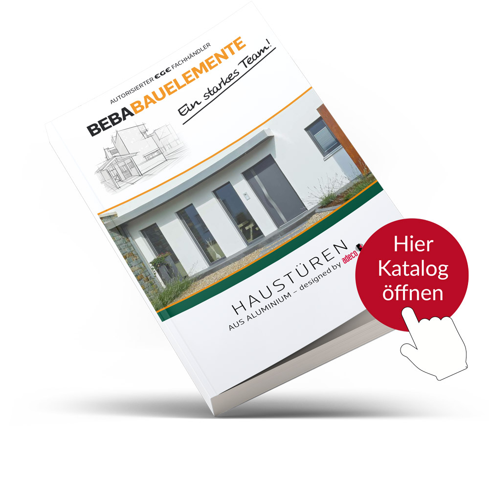 BEBA Haustürkatalog Alu designed by adeco